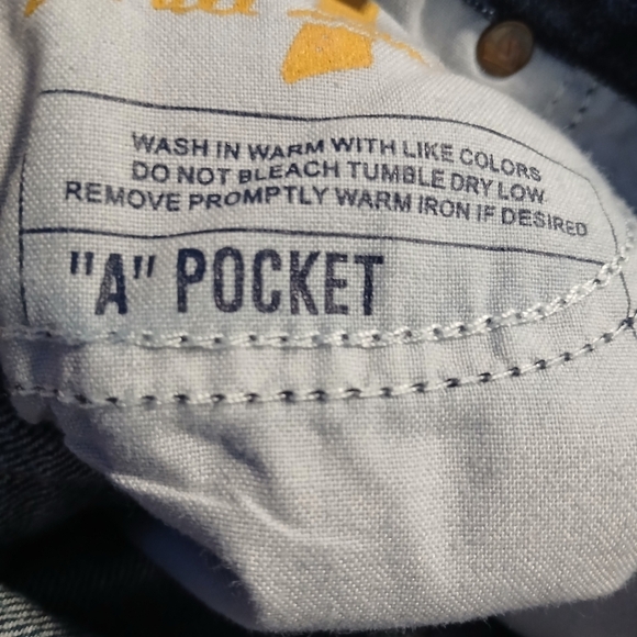 7 for all mankind ladies jeans. Vintage. A pocket boot cut. Size 29 waist - Picture 12 of 13